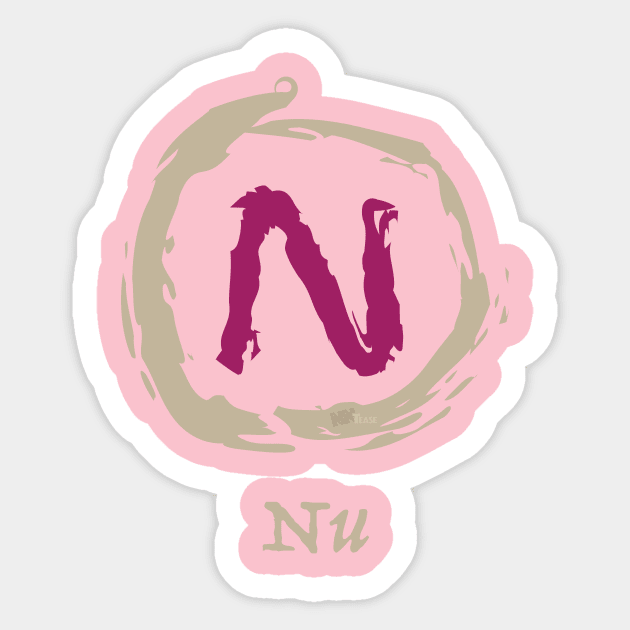 Greek Nu Sticker by NN Tease